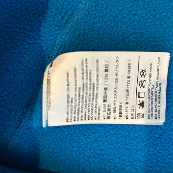 Arc'teryx Vibrant Blue Fleece Pullover - Picture 6 of 6